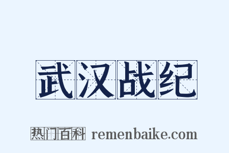 武汉战纪是什么意思的图片